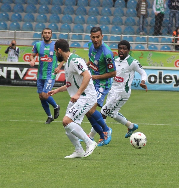 ÇAYKUR RİZESPOR: 3 - TORKU KONYASPOR:1 20