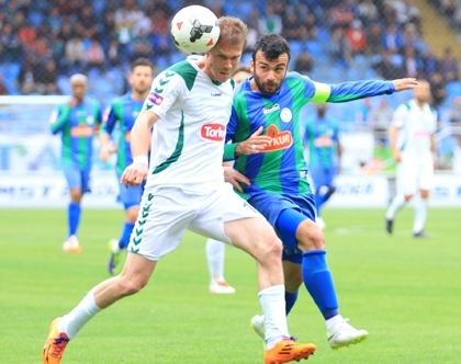 ÇAYKUR RİZESPOR: 3 - TORKU KONYASPOR:1 30