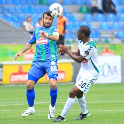 ÇAYKUR RİZESPOR: 3 - TORKU KONYASPOR:1 37