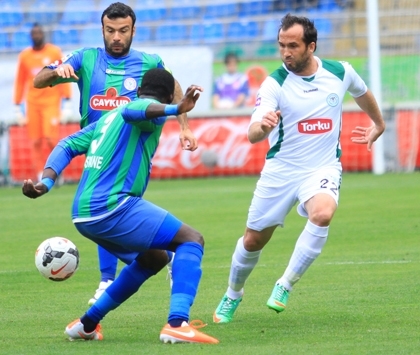 ÇAYKUR RİZESPOR: 3 - TORKU KONYASPOR:1 39