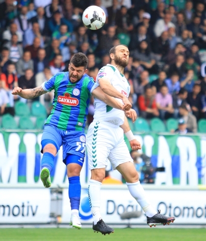 ÇAYKUR RİZESPOR: 3 - TORKU KONYASPOR:1 45