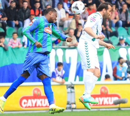 ÇAYKUR RİZESPOR: 3 - TORKU KONYASPOR:1 46