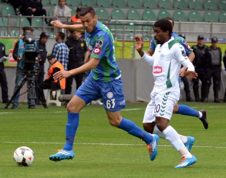 ÇAYKUR RİZESPOR: 3 - TORKU KONYASPOR:1 5