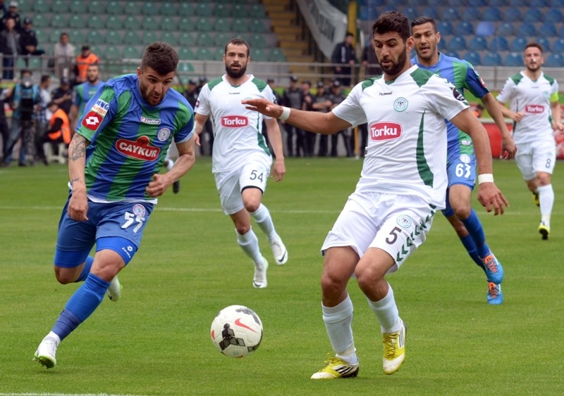 ÇAYKUR RİZESPOR: 3 - TORKU KONYASPOR:1 6