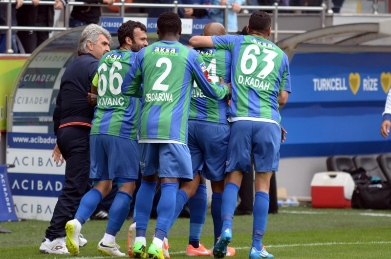 ÇAYKUR RİZESPOR: 3 - TORKU KONYASPOR:1 8