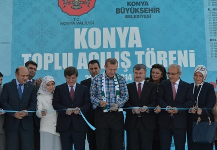 BAŞBAKAN KONYA'YA TEŞEKKÜR ETTİ