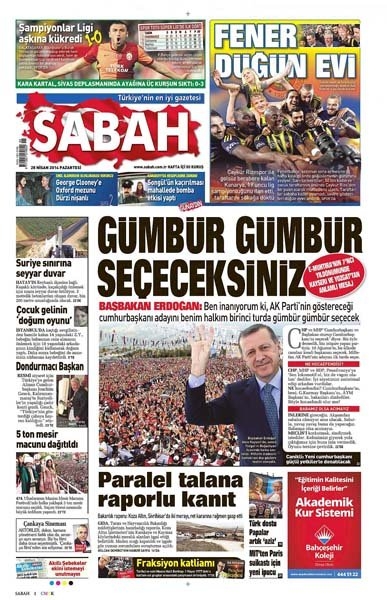 Fenerbahçe gazete manşetlerini süsledi 15