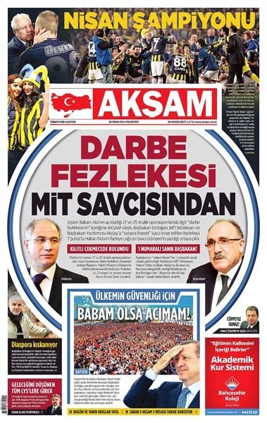 Fenerbahçe gazete manşetlerini süsledi