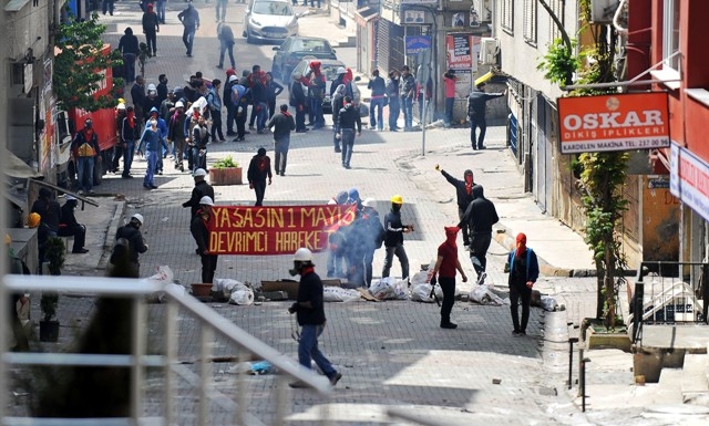 1 MAYIS'TA TERÖR ESTİRDİLER 101
