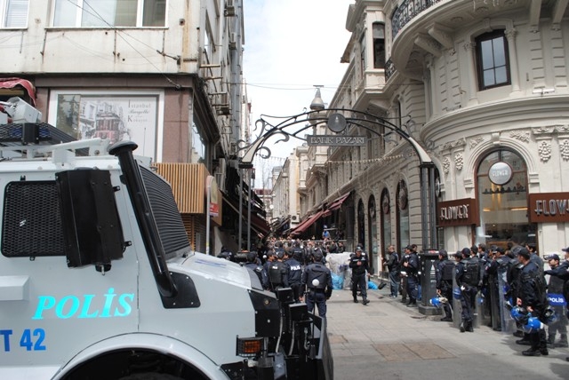 1 MAYIS'TA TERÖR ESTİRDİLER 111