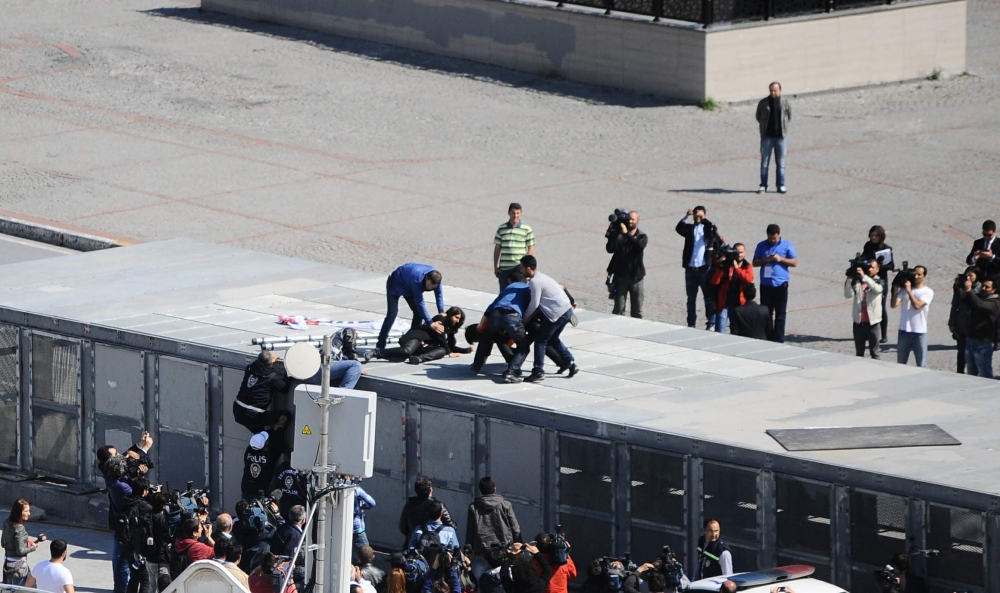 1 MAYIS'TA TERÖR ESTİRDİLER 153