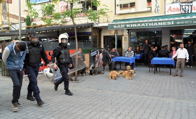 1 MAYIS'TA TERÖR ESTİRDİLER 168