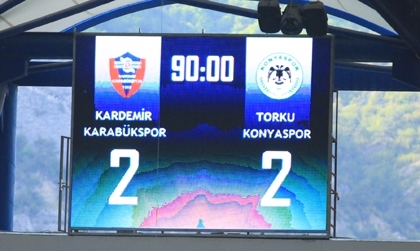 K. KARABÜKSPOR: 2 - TORKU KONYASPOR:2 61