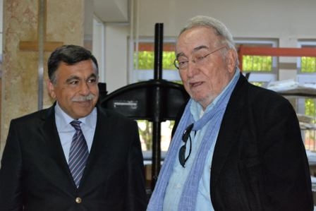 Ünlü şair Hilmi Yavuz’un anlamlı ziyareti 9