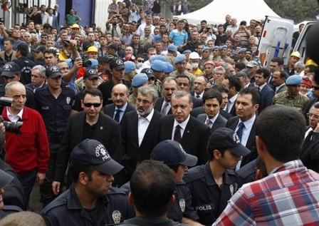 Başbakan Recep Tayyip Erdoğan Soma'da 3