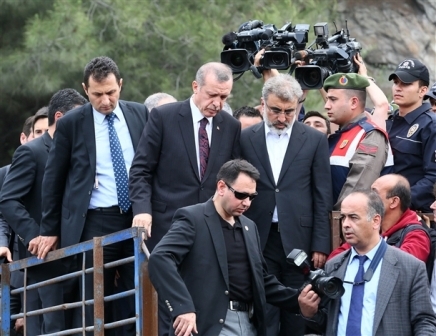Başbakan Recep Tayyip Erdoğan Soma'da 4