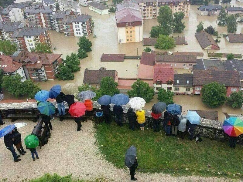 BOSNA HERSEK'TE SEL FELAKETİ 10