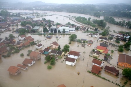 BOSNA HERSEK'TE SEL FELAKETİ