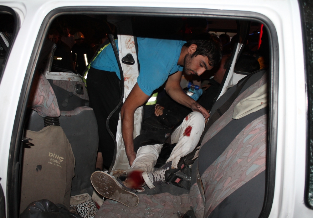 KONYA'DA FECİ KAZA 1