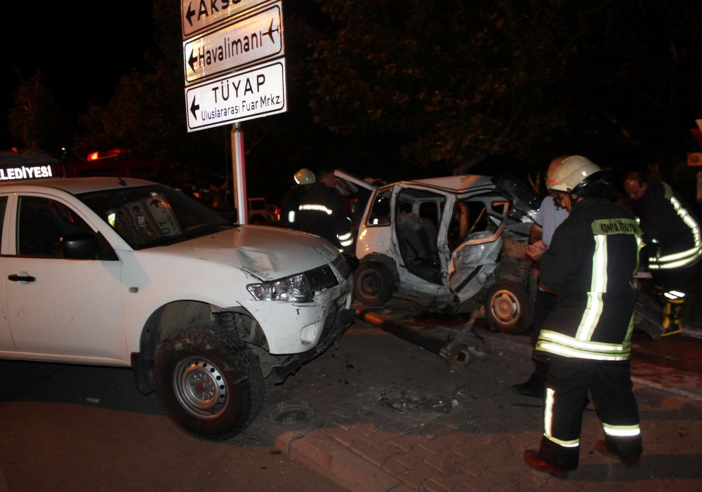 KONYA'DA FECİ KAZA 3