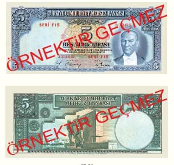 İSMET İNÖNÜ PARALARA KENDİ RESMİNİ BASTIRDI 10
