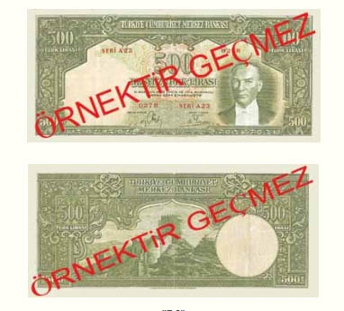 İSMET İNÖNÜ PARALARA KENDİ RESMİNİ BASTIRDI 14