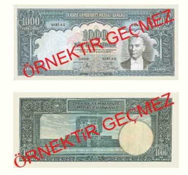 İSMET İNÖNÜ PARALARA KENDİ RESMİNİ BASTIRDI 16