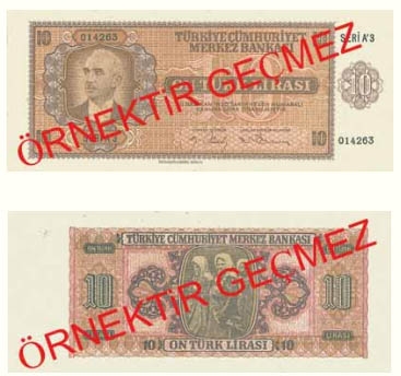 İSMET İNÖNÜ PARALARA KENDİ RESMİNİ BASTIRDI 17