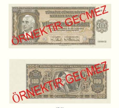 İSMET İNÖNÜ PARALARA KENDİ RESMİNİ BASTIRDI 19
