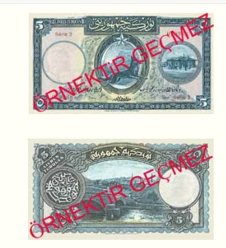 İSMET İNÖNÜ PARALARA KENDİ RESMİNİ BASTIRDI 2
