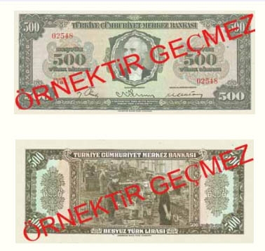 İSMET İNÖNÜ PARALARA KENDİ RESMİNİ BASTIRDI 20