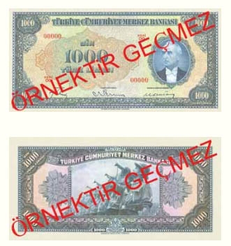 İSMET İNÖNÜ PARALARA KENDİ RESMİNİ BASTIRDI 21