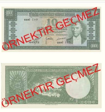 İSMET İNÖNÜ PARALARA KENDİ RESMİNİ BASTIRDI 26