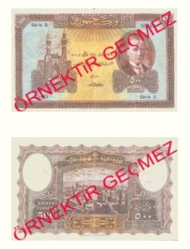 İSMET İNÖNÜ PARALARA KENDİ RESMİNİ BASTIRDI 6