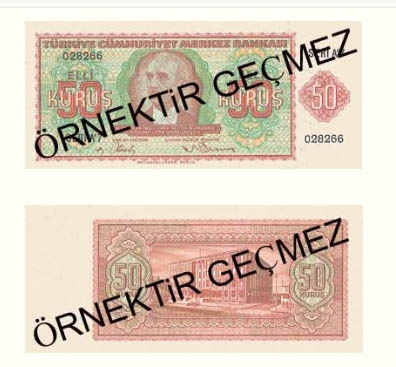 İSMET İNÖNÜ PARALARA KENDİ RESMİNİ BASTIRDI 7
