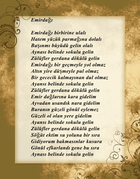 Konya türküleri-şarkıları 12