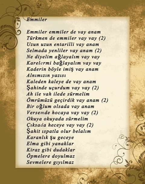 Konya türküleri-şarkıları 13