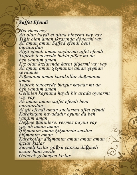 Konya türküleri-şarkıları 17