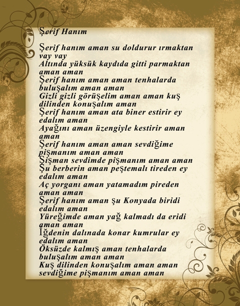 Konya türküleri-şarkıları 22