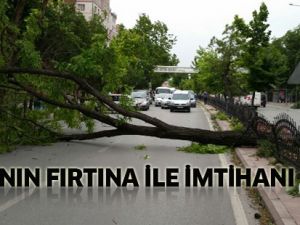 KONYA’NIN FIRTINA İLE İMTİHANI