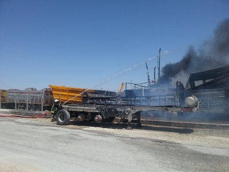 TIRSAN Sanayii'nde korkutan yangın 8