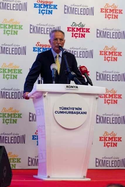 ÇATI ADAY EKMELEDDİN İHSANOĞLU KONYA'DA 37