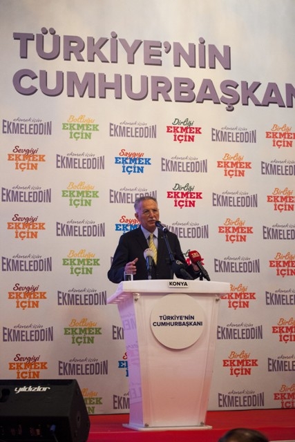 ÇATI ADAY EKMELEDDİN İHSANOĞLU KONYA'DA 38
