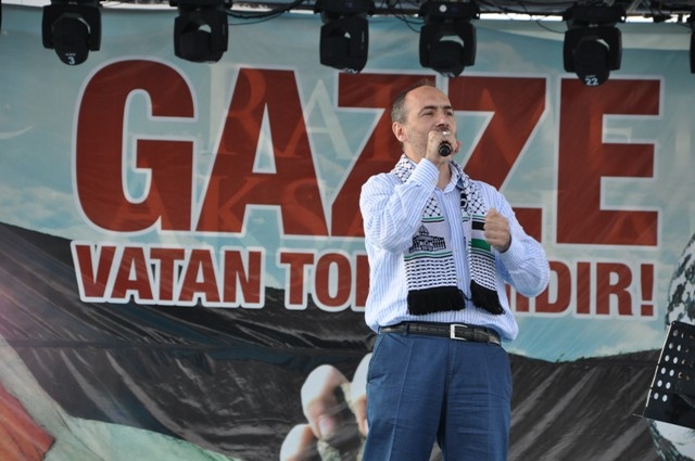 KONYA'DA GAZZE PROTESTOSU 12
