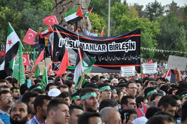KONYA'DA GAZZE PROTESTOSU 13
