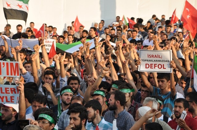 KONYA'DA GAZZE PROTESTOSU 18