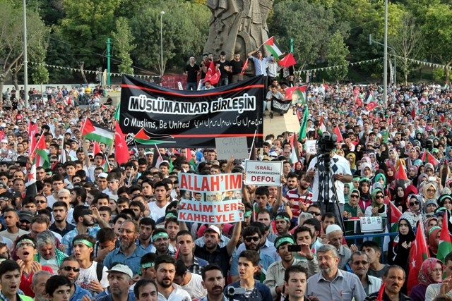 KONYA'DA GAZZE PROTESTOSU 20