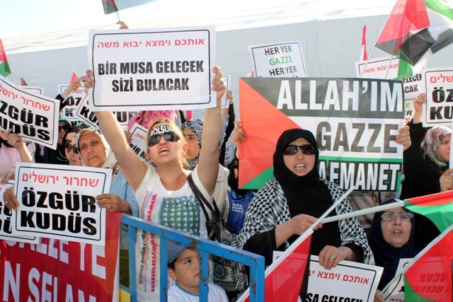 KONYA'DA GAZZE PROTESTOSU 23
