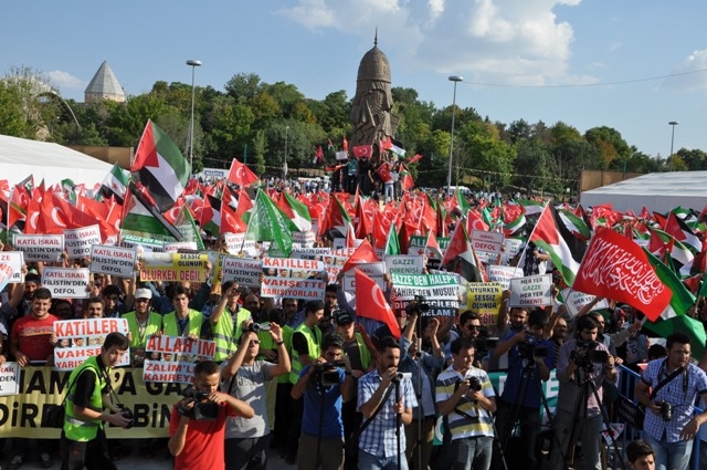 KONYA'DA GAZZE PROTESTOSU 8