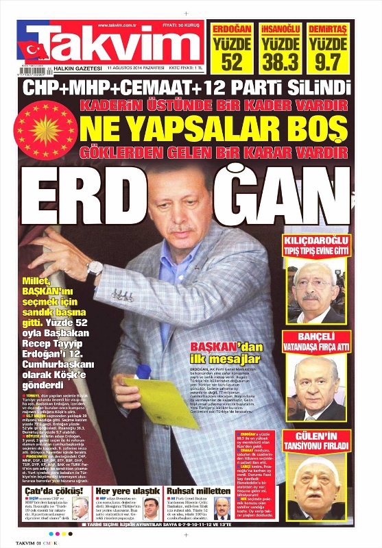 SEÇİMİ KİM, NASIL GÖRDÜ? (GAZETE MANŞETLERİ) 10
